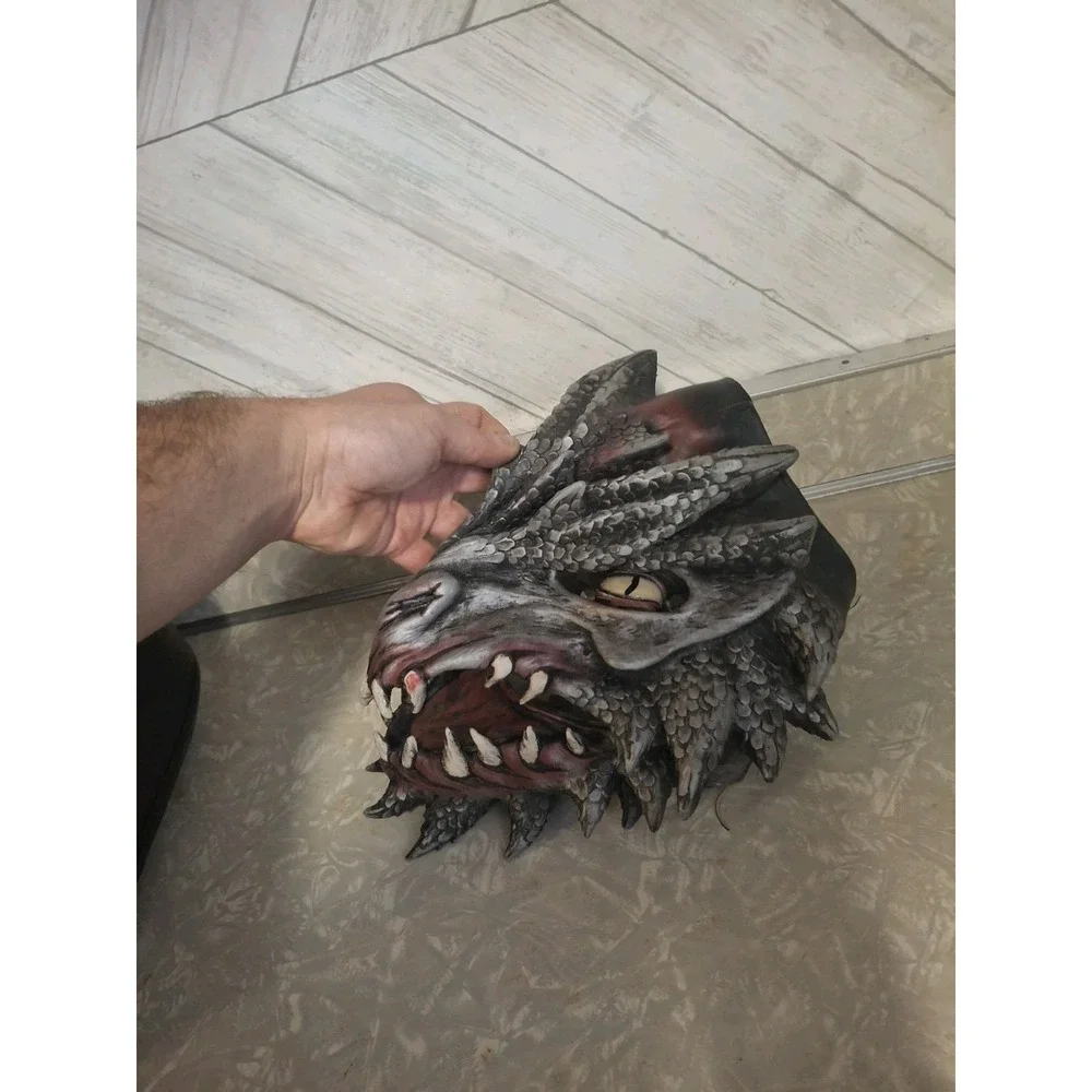 Zagone Studios DRAGON FACE Mask by B.Y. (Bill Ystrom) Elastic Harness USA